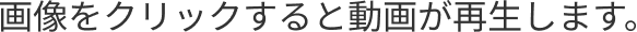 画像をクリックすると動画が再生します。
